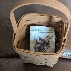 Longaberger Brown Woven Basket